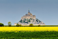 Rap Fields, Mont St. Michel, Normandy France