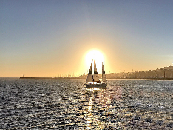 Sunset at Stearns Wharf